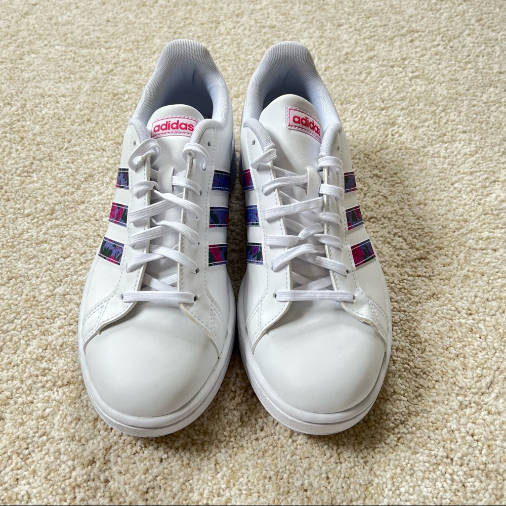 Adidas Farm Rio Grand Court Floral Sneakers